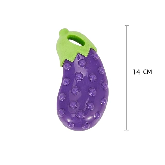 Foto 3 de 5 de Worparsen Juguete molar en forma de zanahoria para perro, limpieza de dientes, dentición, lindo, maíz