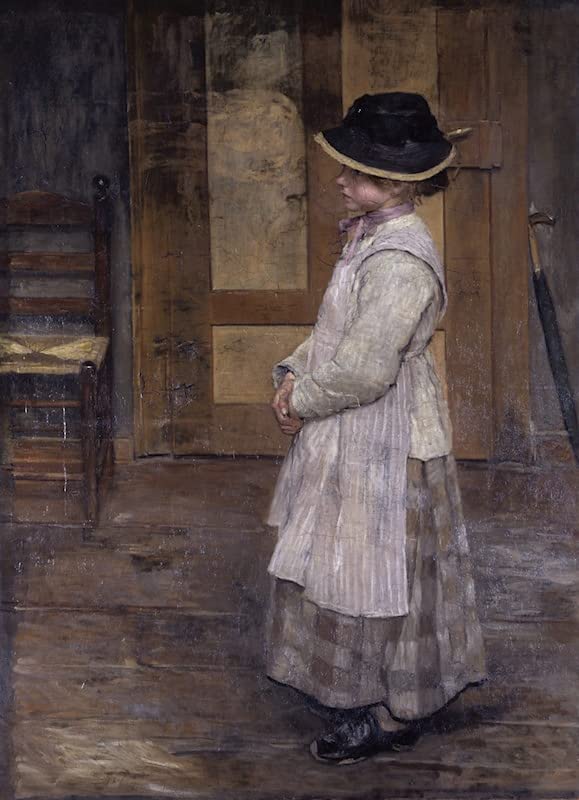 Cuadro en lienzo Sono Vorzimmer de Fritz Von Uhde en formato de 60x90cm para pared