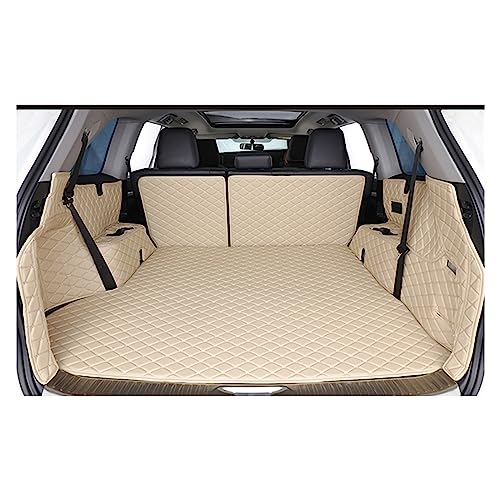 Tapis de coffre couverture complète haut de gamme beige pour Tucson auto - 2