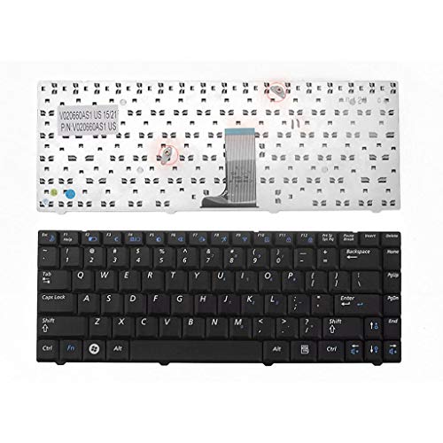 Homyl Teclado De Notebook - Layout Dos EUA Substituído Para A Série Samsung R519 NP-R519