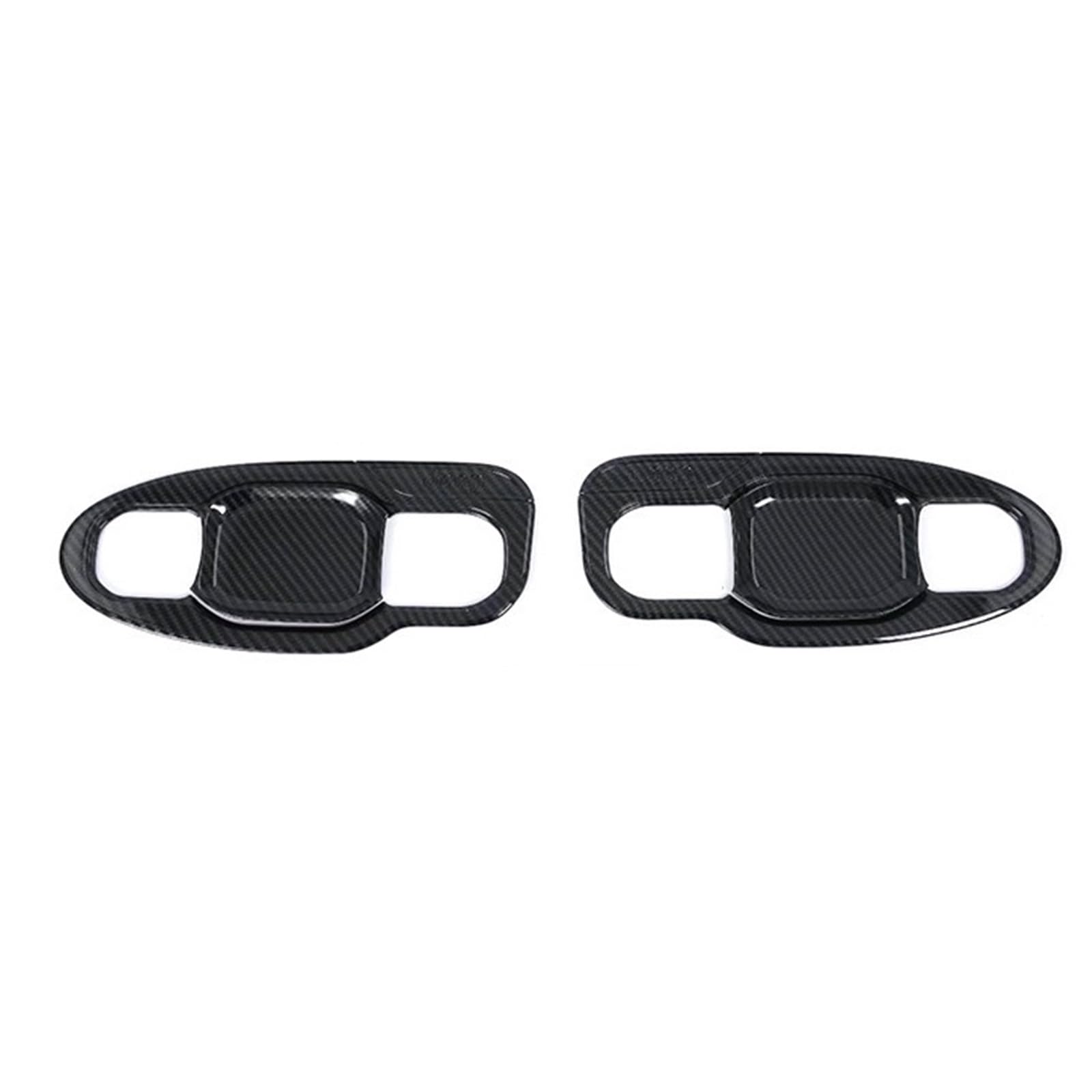 BQWYEDPL Suitable Fit for Jeep Fit for Wrangler Fit for Rubicon 2018-2021 Door Door Bowl Handle Accessories Car Door Latch Handle(2AllInclusiveB Fiber)