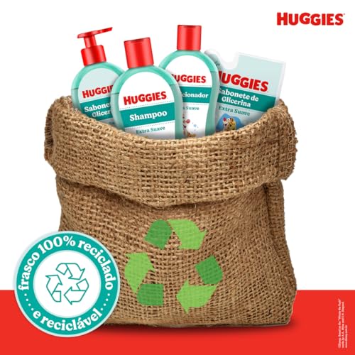 Sabonete Líquido Huggies Extra Suave - 200ml glide