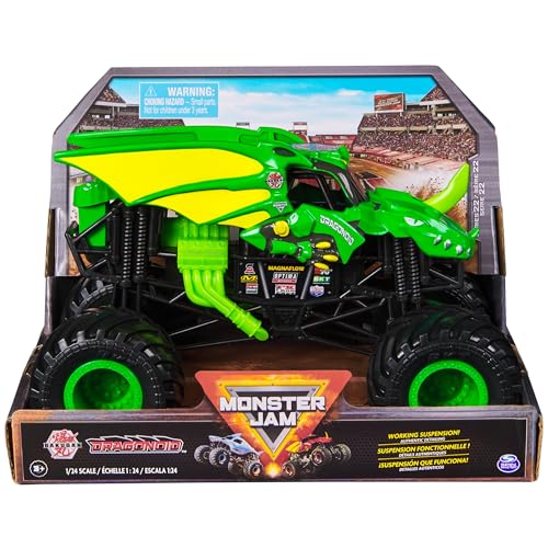 Monster Jam Vehículo Die-Cast Escala 1:24 miniatura 1