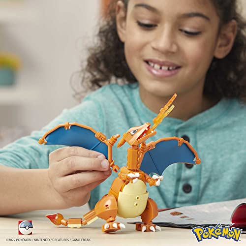 Charizard Pokémon Mega Construx el regalo de cumpleaños perfecto con bloques de Mattel 3