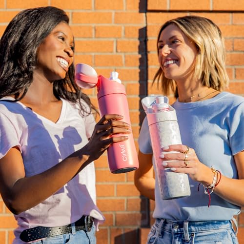 Cirkul 26oz StrawSip Flip Bottle, Spearmint (Mint)