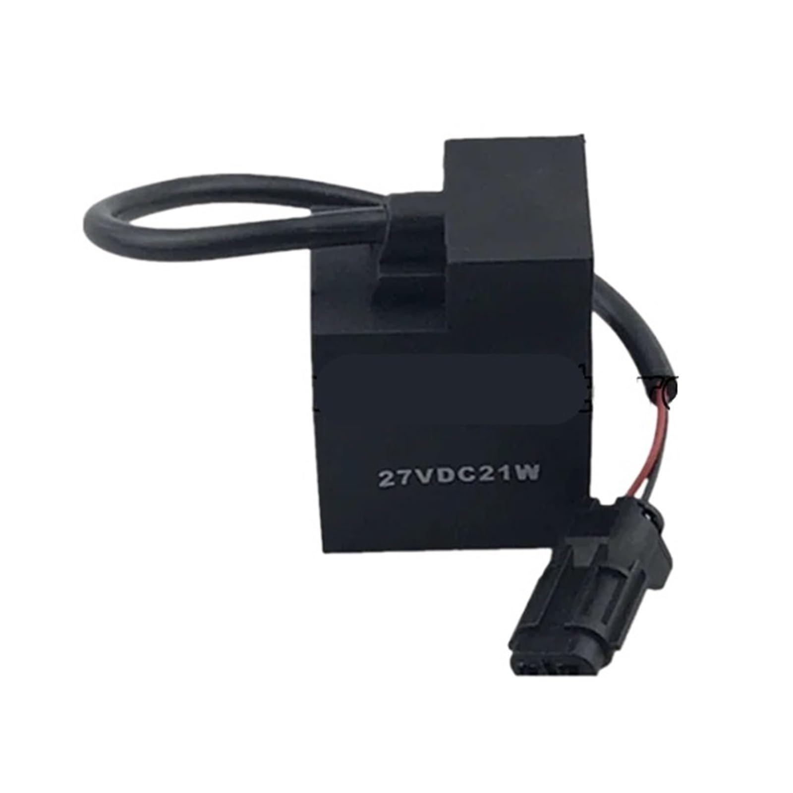 Ylpwkmvz One Color R55/150/200/210/215/225/275/305/335-7-9 Solenoid Valve Coil Inner Hole 13Mm, Height 39Mm(Dc24v Plug With Wire)