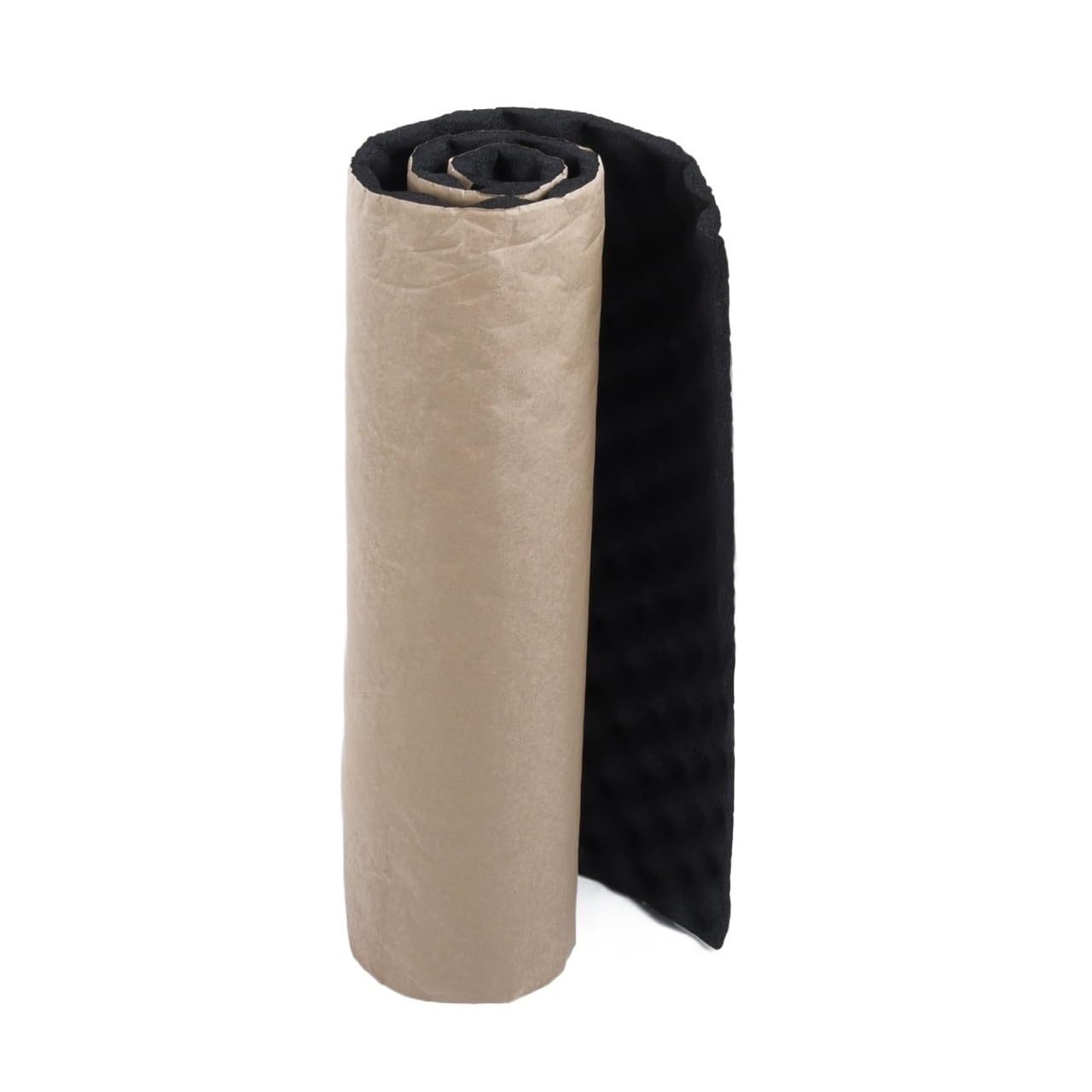Heshuyan 2Cmx50cmx200cm Automobile Insulation Auto Studio Sound Acoustic Absorption Car Heatproof Wave Foam Deadener Soundproof Cotton Insulation Mat Hood Soundproofing(2Cmx50cmx200cm)