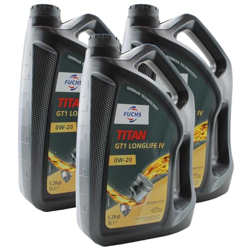 Fuchs 15 Litros Aceite Motor TITAN GT1 LONGLIFE IV SAE 0W-20