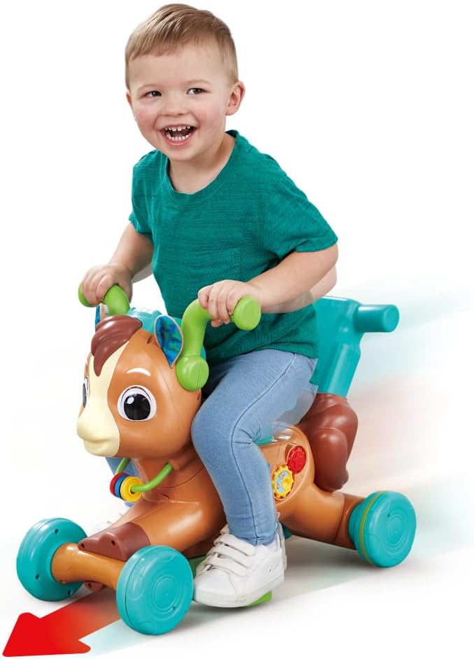 VTech 3-in-1 Bounce & Go Pony - Interactive Learning Toy For Toddlers 18-36 Months