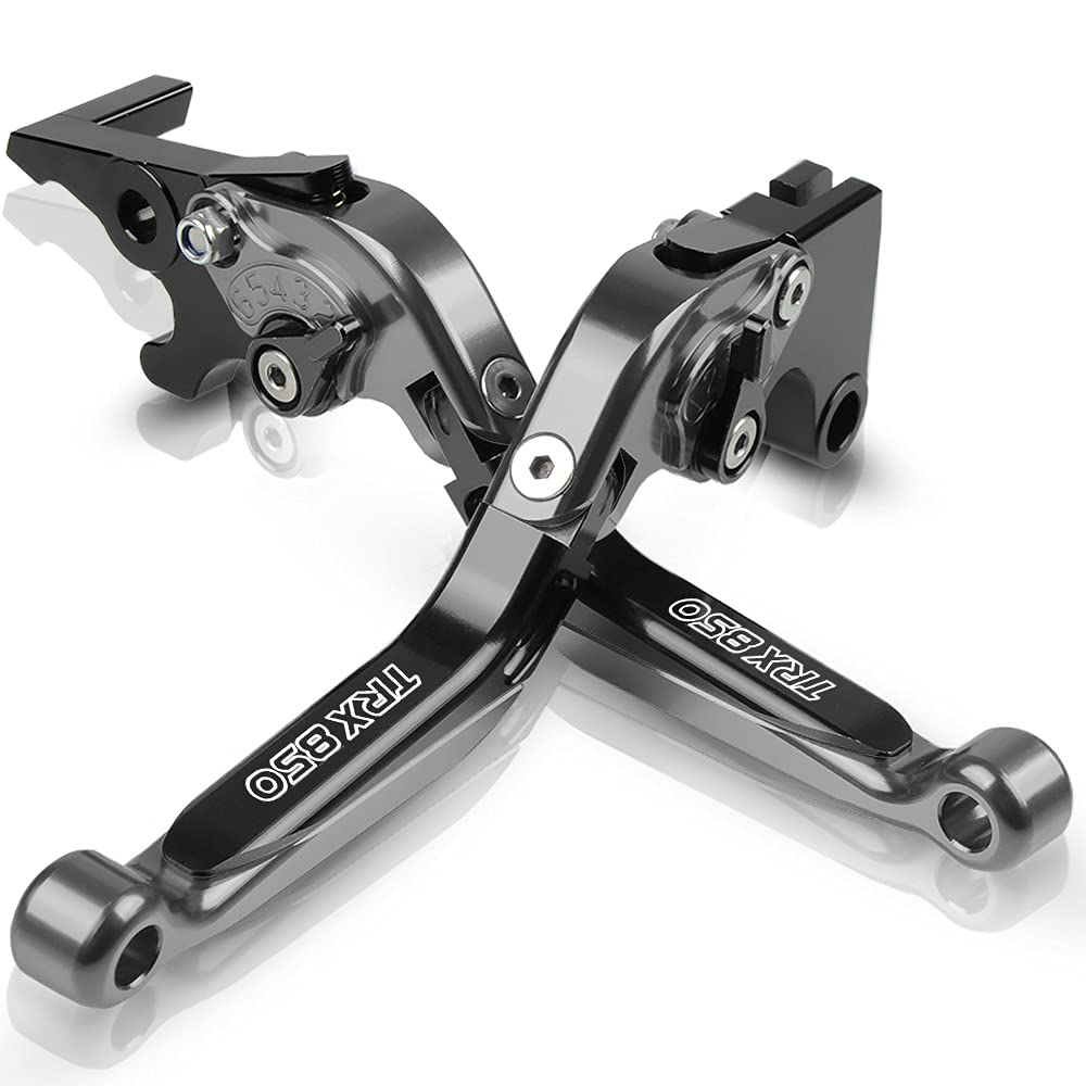 embrague Palanca De Freno De Embrague De Motocicleta Aparcamiento Plegable Ajustable De Aluminio Extensible Para Yamaha Para TRX850 Para TRX 850 1996/1997/1998/1999/2000 (Color : 1)