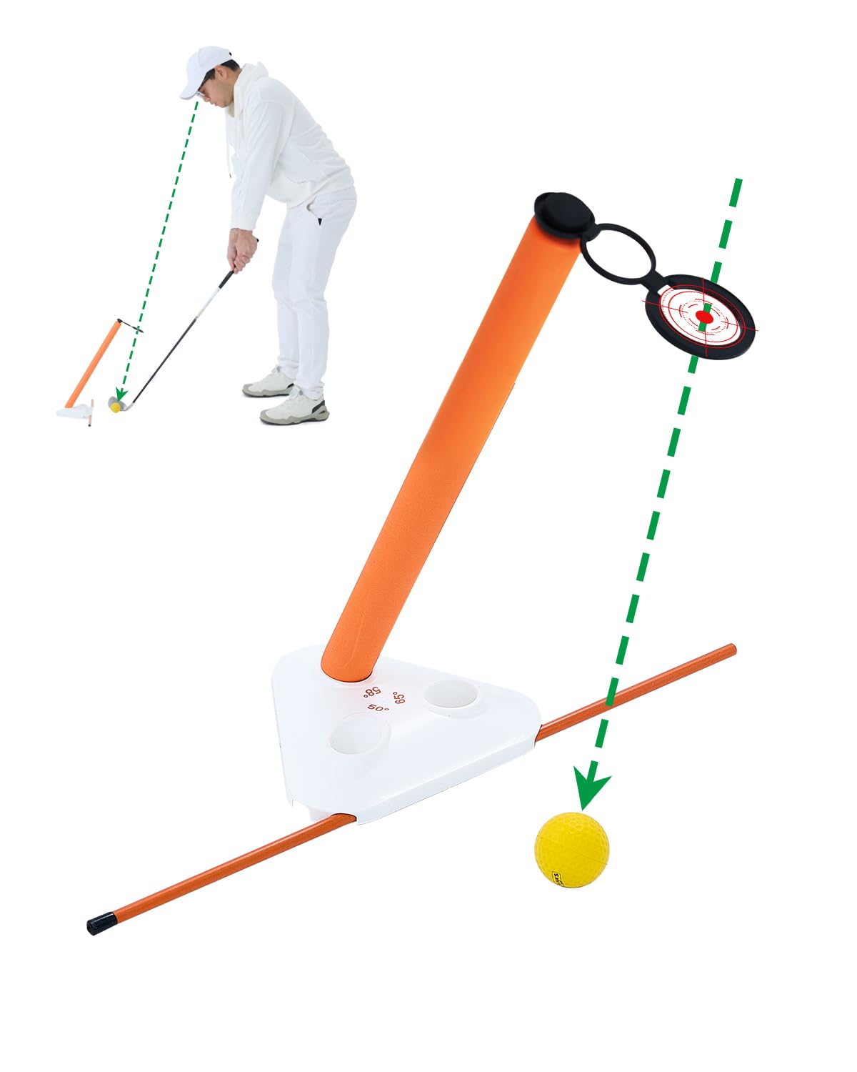 Visual Lock Golf Training Aid –