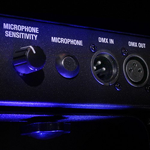 Dragonx 4 Bar Gigbar Dj Lights Booth Stage Lighting Wash Packages Dmx Led Mobile Dj Light System Equipment Par Can Kits Spotlight With Stand Sound Activated Strobe Party Wedding Church Band #TOP3