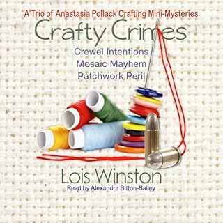Crafty Crimes Audiolibro Por Lois Winston arte de portada