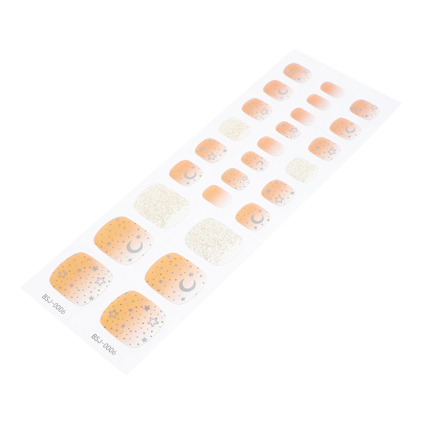 4 set di adesivi in gel da donna, autoadesivi, per unghie decorative, facili da applicare, con lima per unghie e asta di legno, versatili per unghie finte e altro ancora