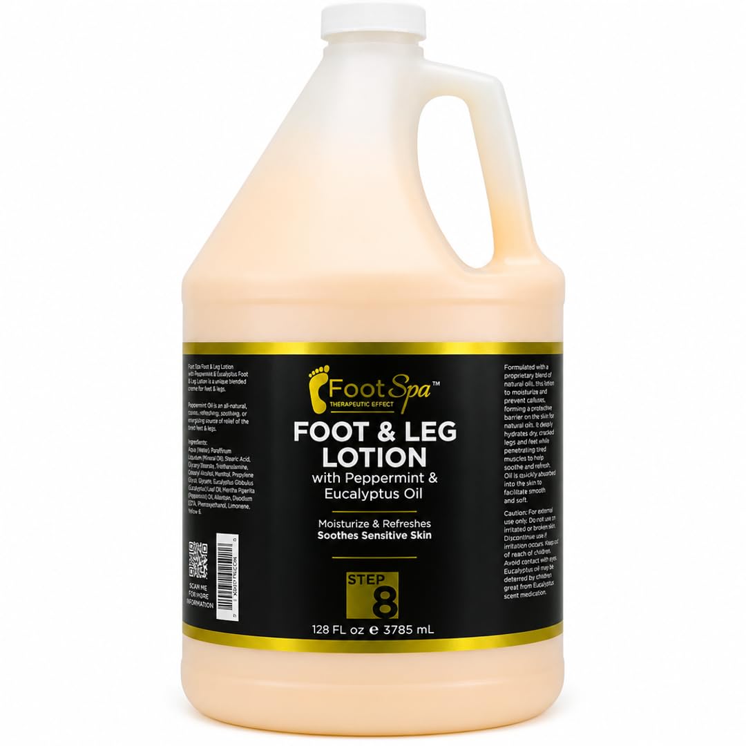 Salon Pedicure & Massage Lotion, Multi-Purpose, 128 oz