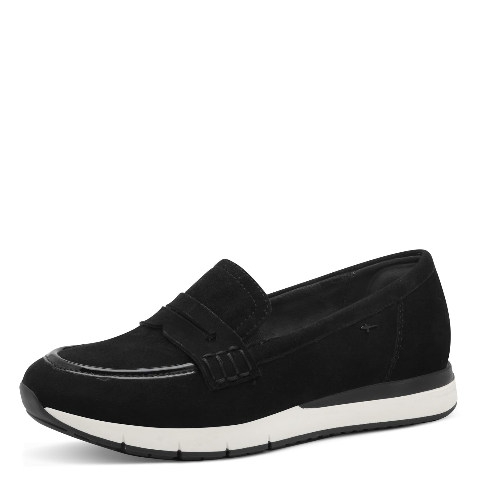 Tamaris Comfort Women’s Slippers Elegant Comfortable, Black Suede, 7,5 UK