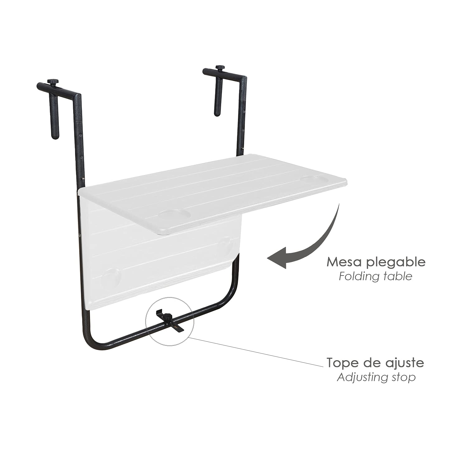 Papillon Tavolo Rettangolare Balcone