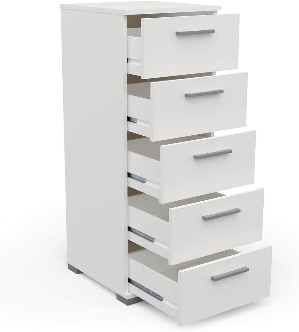 Demeyere Caccione, Bianco, 40 x 102 x 42 cm