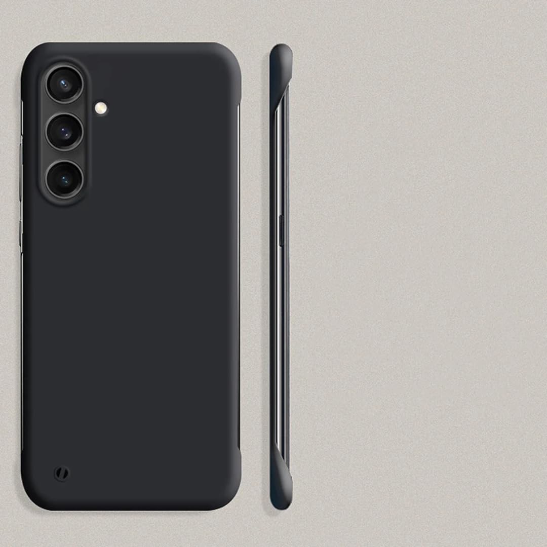 Coque S23 Plus rigide luxe en polycarbonate au design mat épuré sans cadre - 8