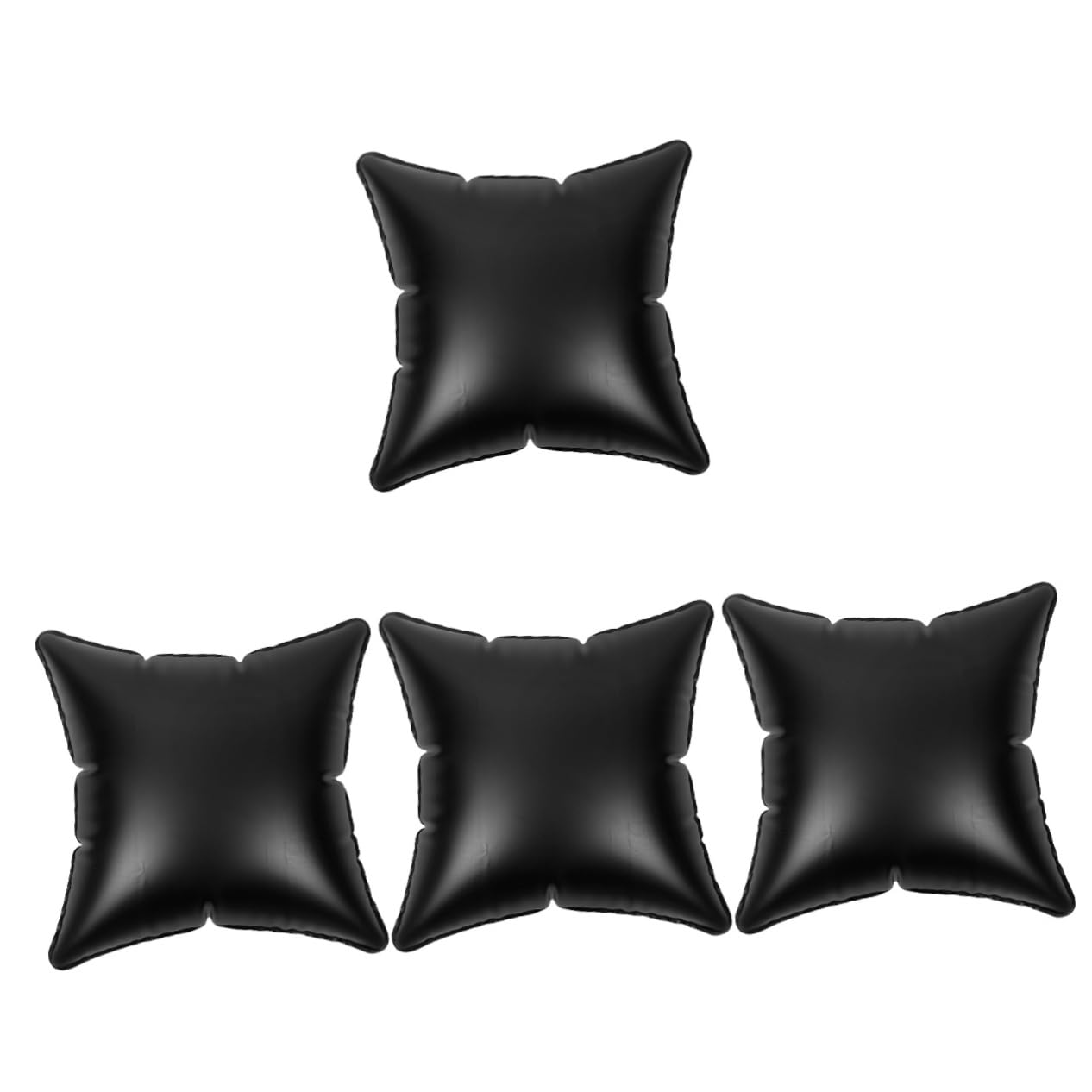 MAGICLULU 4 Pièces Oreiller Gonflable Insertion D'oreillers De Canapé De Voyage Gonflable Coussin e De Randonnée Coussin De Dos e Gonfler L' PVC