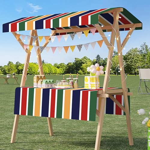 carrito de comida callejero Puesto de mercado comercial para dulces/pastel, Puestos de comida callejera portátiles para café/flor/pan, Carro de concesión para ferias de artesanía / promoción corporati