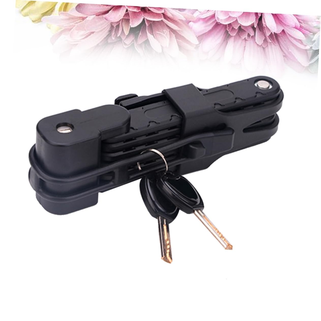 Candado Plegable de Acero para Bicicleta Cable, Seguridad Antirrobo