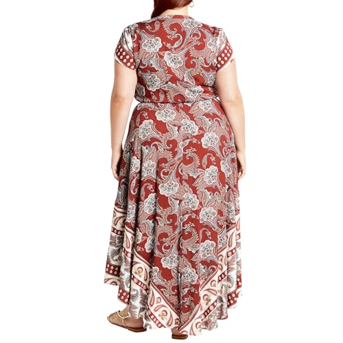 Image of City Chic Plus Size Dress, Lilah Maxi Dress