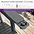 PURPLE LEAF Adirondack Chair with 24.6" Oversized Seat and Dual Cup Holders All Weather Wood-Like HDPE Outdoor Fire Pit Chair for Patio Garden Deck Backyard Porch, Gray