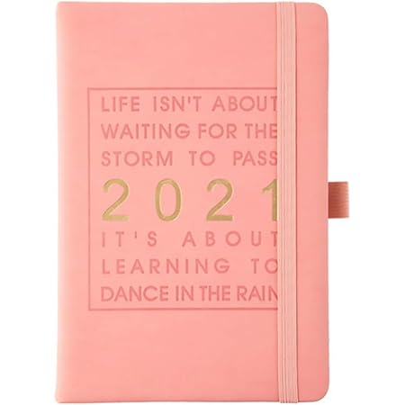 Amazon Ounona 手帳 21年 1月始まり おしゃれ ノートブック スケジュール帳 かわいい 多用途 学生用 会議用 記録 手帳 文房具 オフィス用品