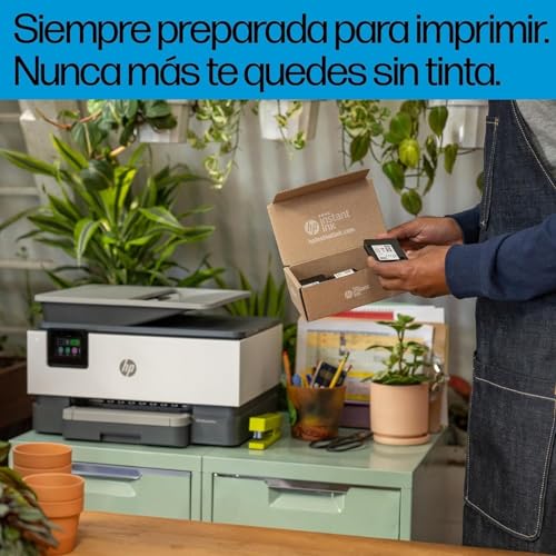 Miniatura 6 de HP OfficeJet Pro 9120e, Impresora multifunción Profesional de inyección de Tinta A4 a Color, Copia, escáner, fax, Wi-Fi, impresión a Doble Cara automática, 22 ppm, 3 Meses Instant Ink, Gris