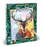 Öl auf Leinwand Effekt : Die fein vorgedruckte Leinwand hat eine spür- und sichtbare Leinenstruktur. Das hebt den selbstgemalten Charakter des Bildes nach der Fertigstellung nochmals stärker hervor