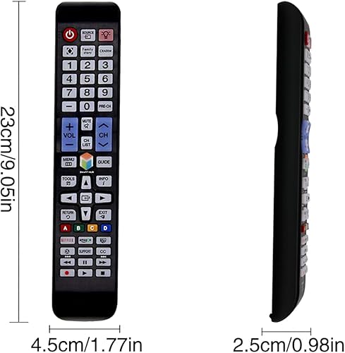 Miniatura 5 de Mando a distancia universal para Samsung TV compatible con todos los modelos Samsung Smart TV LCD LED QLED SUHD UHD Plasma 4K 3D HDTV con