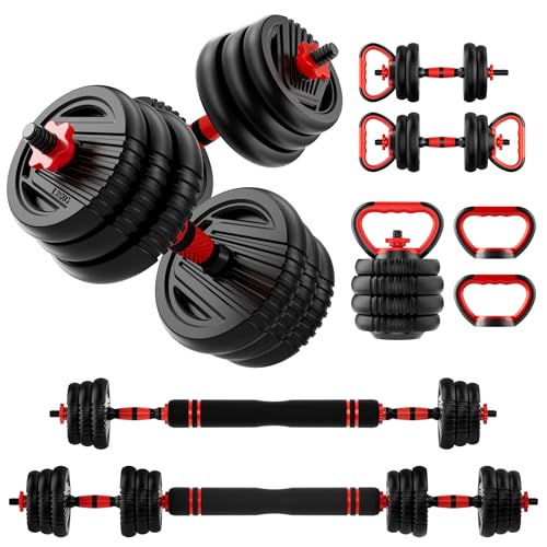 SCEPKN 90lbs 5-in-1 Dumbbell Set