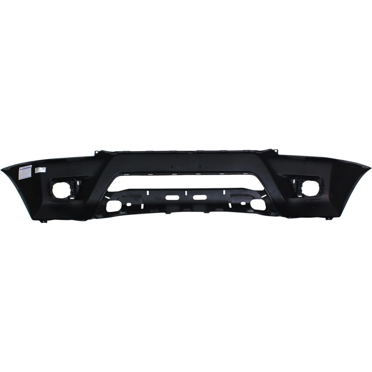 MBI AUTO - Textured, Black Front Bumper Cover for 2012-2015 Toyota Tacoma Without Flares 12-15, TO1000384