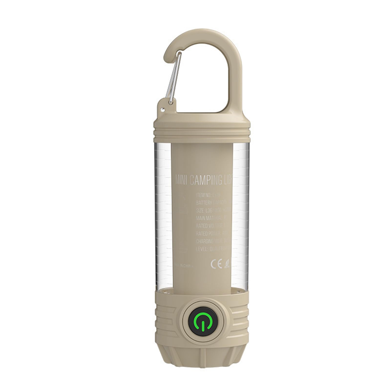 RCGOFOLLOW Enjoy Outdoor Adventures with Camping Lights Lanterns Offering 4 Kinds of Color Light Adjustment and Easy Charging Options Lantern for Camping.Camp , Khaki