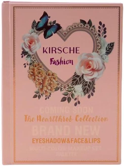 OSYA BOOK EYESHADOW All-in-One Makeup Palette with Eyeshadow, Matte Lipstick, Blush & Contour | Makeup Kit for Women, Gift Set,Multi-color Folding FIVE -Layer Book