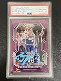 2020-21 Panini Prizm #27 Bogdan Bogdanovic Signed Card AUTO PSA Slabbed Kings - Basketball Slabbed Rookie Cards