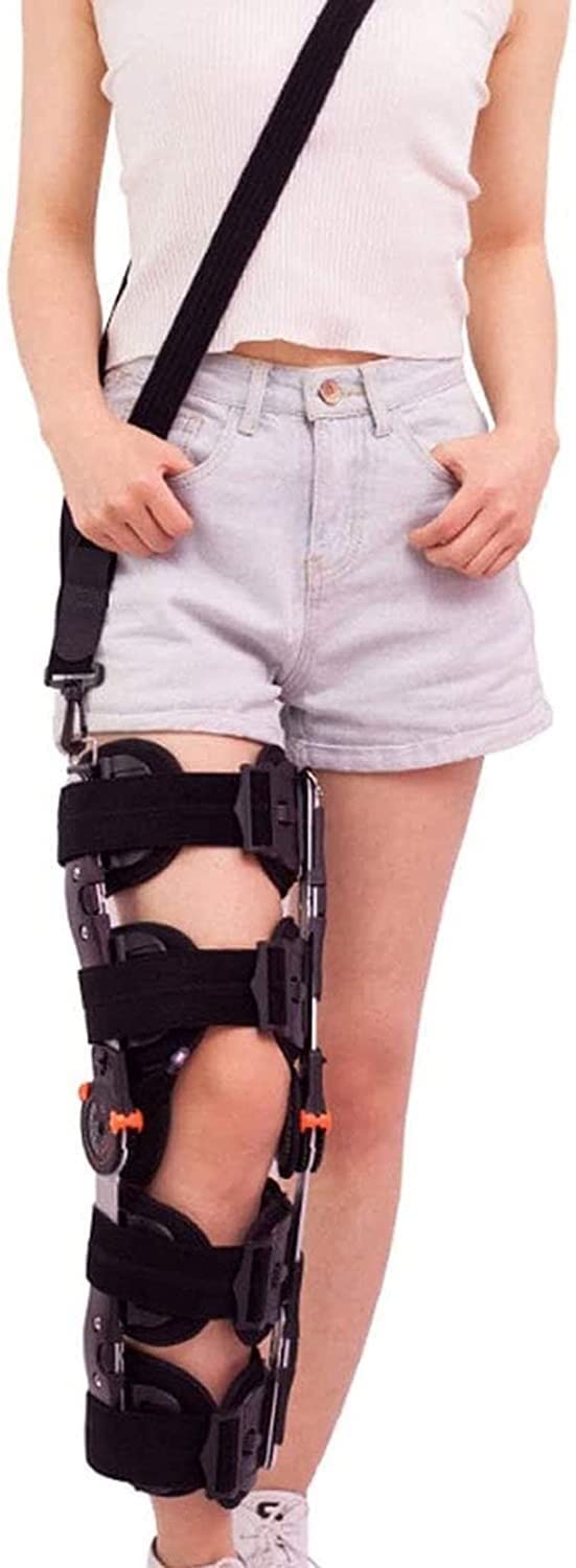 Rodilleras Médicas Guardilla De Rodilla con Bisagras, Apoyo Fijo De Rodilla Rehabilitación Ajustable Menisco De La Rodilla Protector Alivio del Dolor For El Hombre Y Las Mujeres