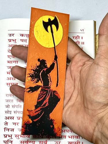 Image of 3D Anime Warrior Bookmark Set (Set of 3) - Demon Slayer Inspired | Stylish Matte Finish | Perfect Gift for Manga & Anime Fans (Parshuram Ji)
