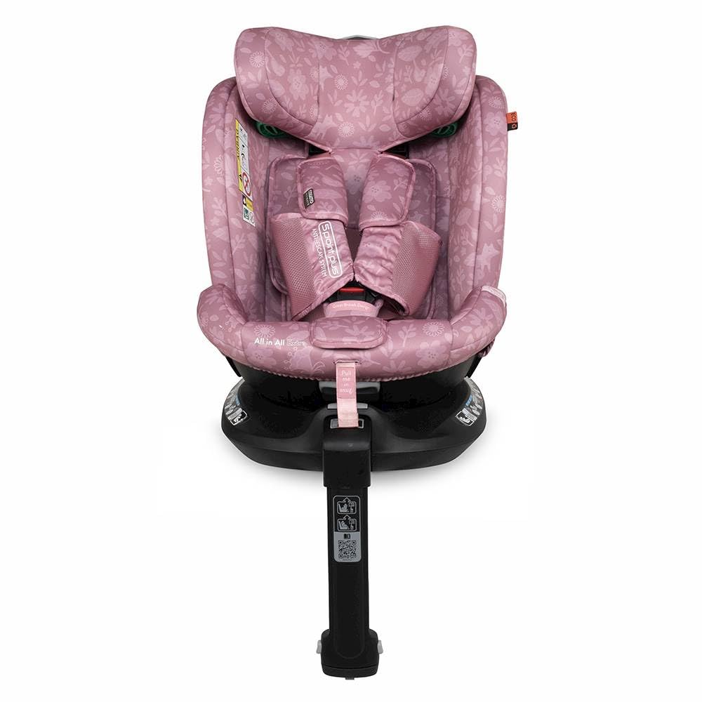 COSATTO i-Size - Seggiolino auto girevole a 360°, R129, gruppo 0+123, 0-36 kg, 0-12 anni, Isofix, ERF, esclusivo sistema anti-fuga (Camille)