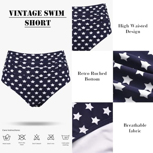 Image of Amy Babe Women's High Waisted Bikini Sets Push Up Twist Front Spaghetti Straps Ruched Two Piece Swimsuit Bathing Suit