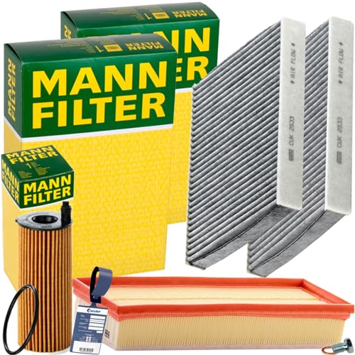 BandelOne enthält Mann Filter Inspektionspaket passend für 5er F10 F11 518d 520d + xDrive BandelOne enthält Mann Filter Inspektionspaket passend für 5er F10 F11 518d 520d + xDrive