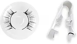 Cílios Magnéticos Com Aplicador, Reutilizável Macio Fácil De Usar Sem Necessidade De Cola Ou Delineador Visual Natural Para Uso Diário E Ocasiões Especiais