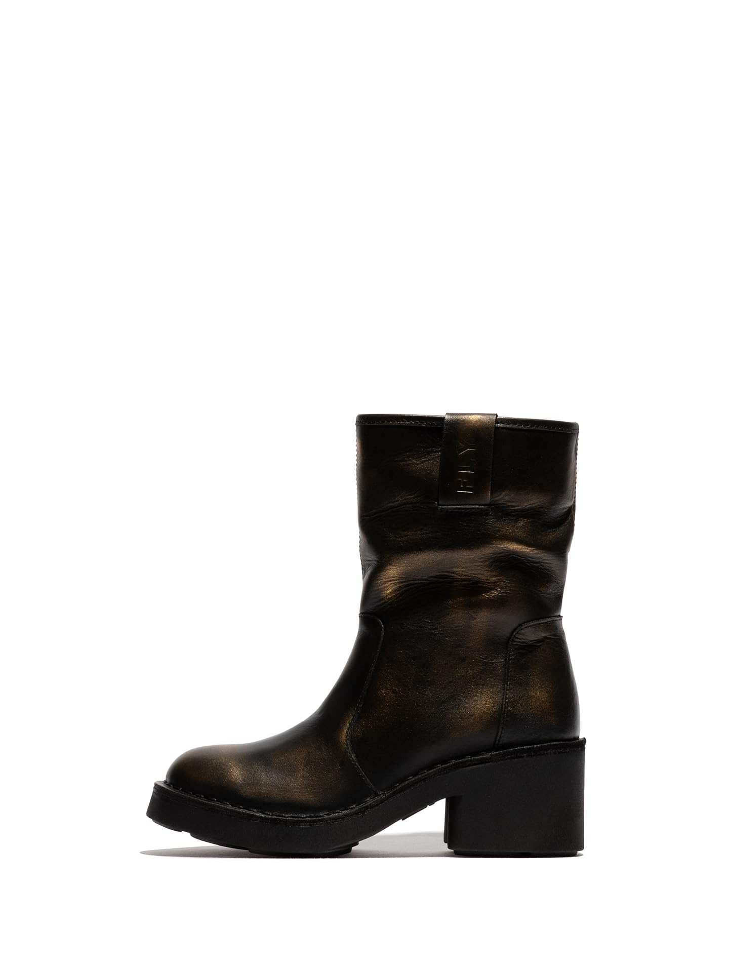 Fly London Womens Nech193fly Fashion Boot, Gold, 8 UK