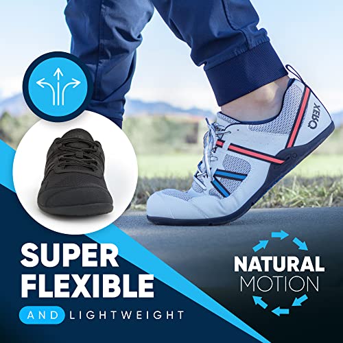Xero Shoes Men's Prio Cross Training Shoe - Lightweight Zero Drop, Barefoot, Black, 14 #TOP4