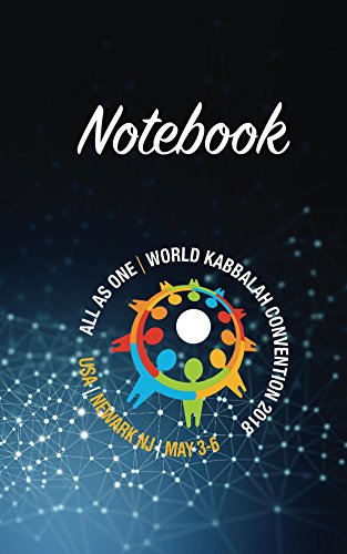 Notebook - World Kabbalah Convention 2018: All As One