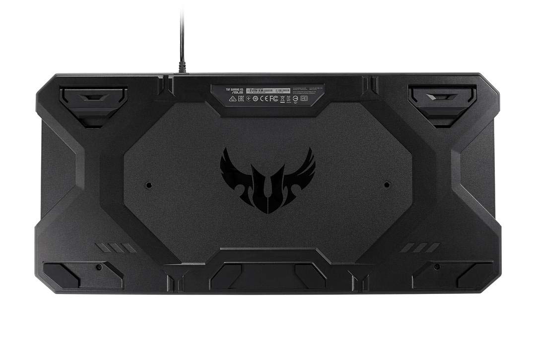 ASUS TUF Gaming K1 Tastiera Gaming USB - RGB, Resistente Liquidi, Layout ITA, Nero - Foto 2