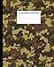 Composition Notebook: Cute Wide Ruled Paper Notebook Journal | Nifty Camouflage Wide Blank Lined Workbook for Teens Kids Students Girls for Home School College for Writing Notes.