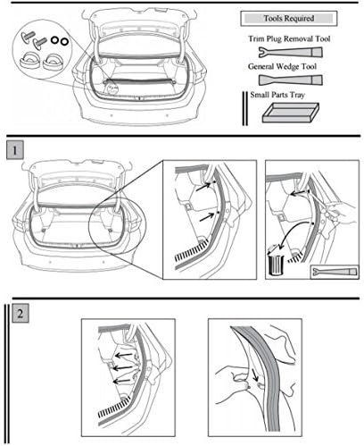 Miniatura 2 de Red de carga para maletero estilo sobre para Lexus RC350 2015-2019 RC F 2015-2020 RC300 2016-2019 RC200t 2016-2019 RC TURBO 2017 2018 NUEVO