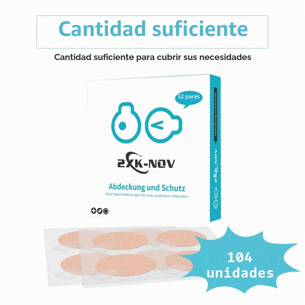 Pezoneras Running Hombre Pezones - Desechables Cubierta de Pezón Transpirable Adhesivas Invisibles Impermeable, para Correr Maratón,Antifricción, 30 mm (No Use Mano en Cara Adhesiva)
